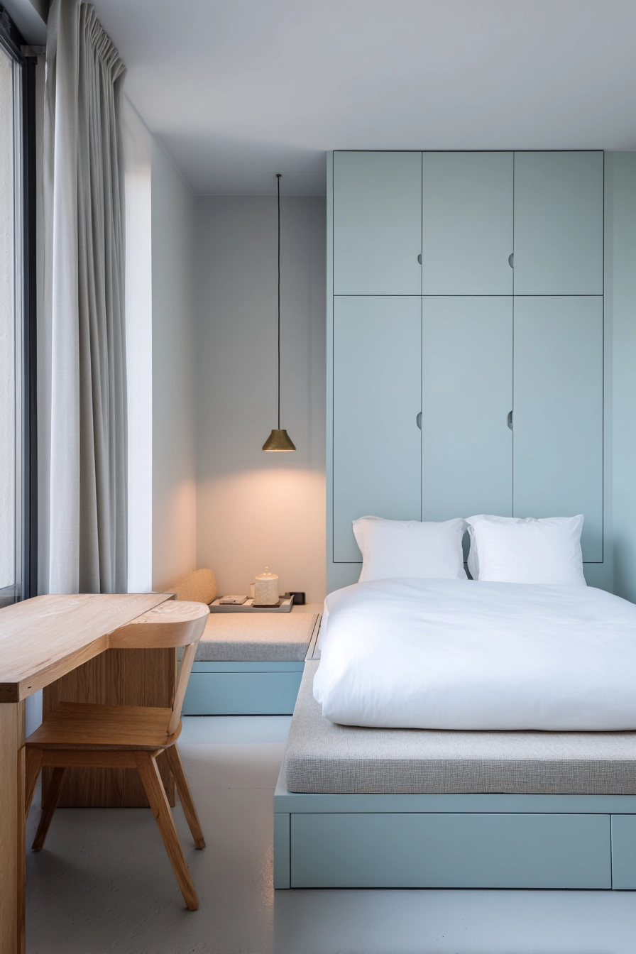pale blue bedroom 12