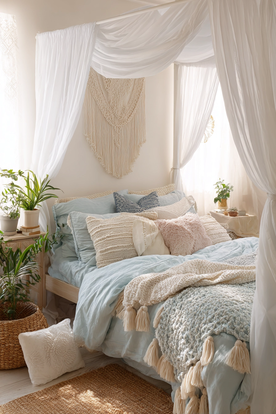 pale blue bedroom 13