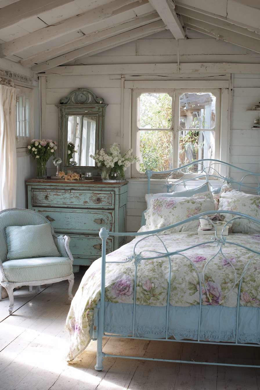 pale blue bedroom 17