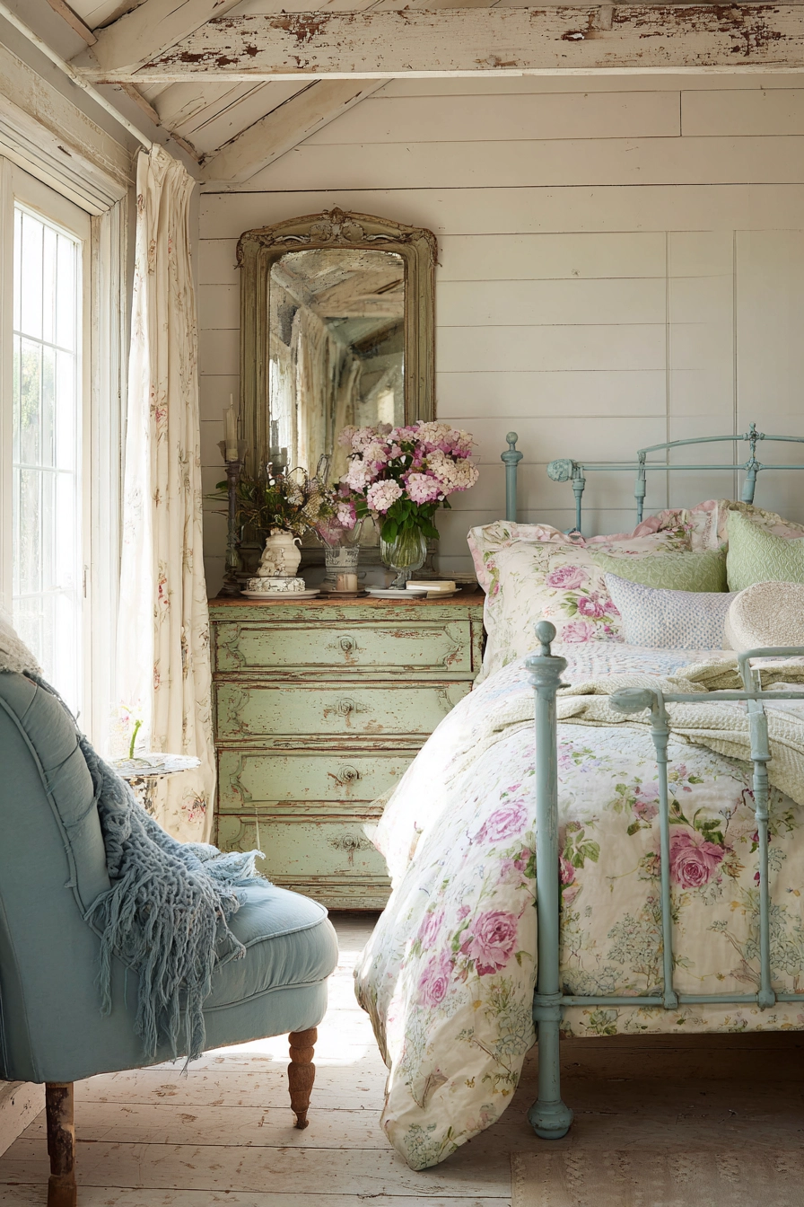 pale blue bedroom 18