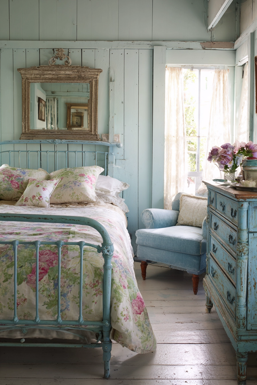 pale blue bedroom 20