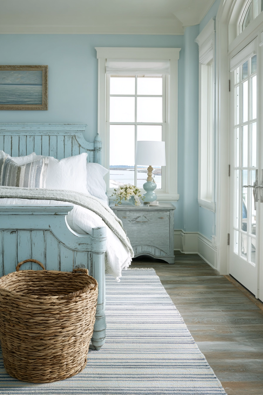 pale blue bedroom 7