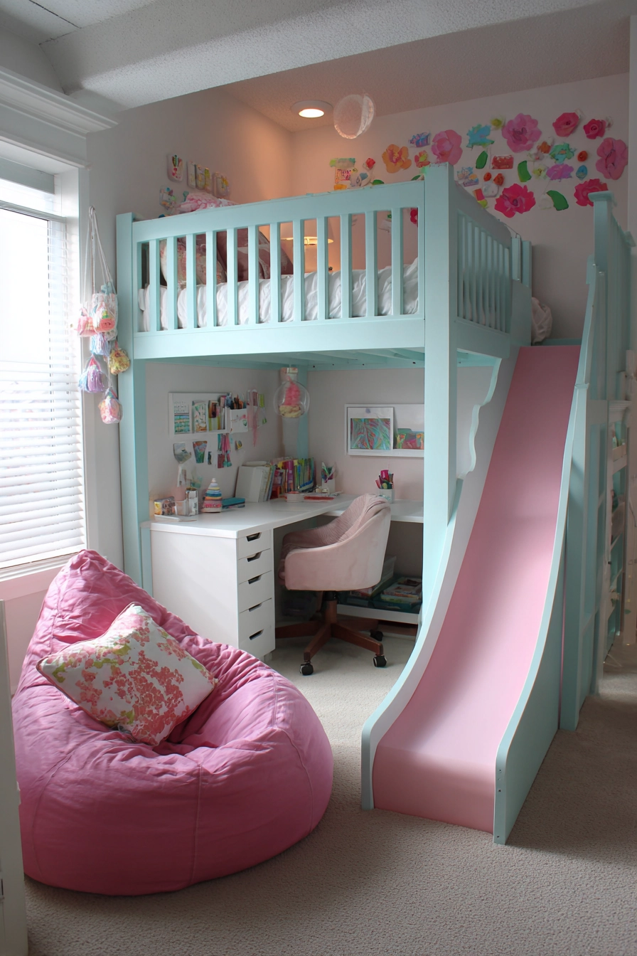 pink and blue bedroom 10