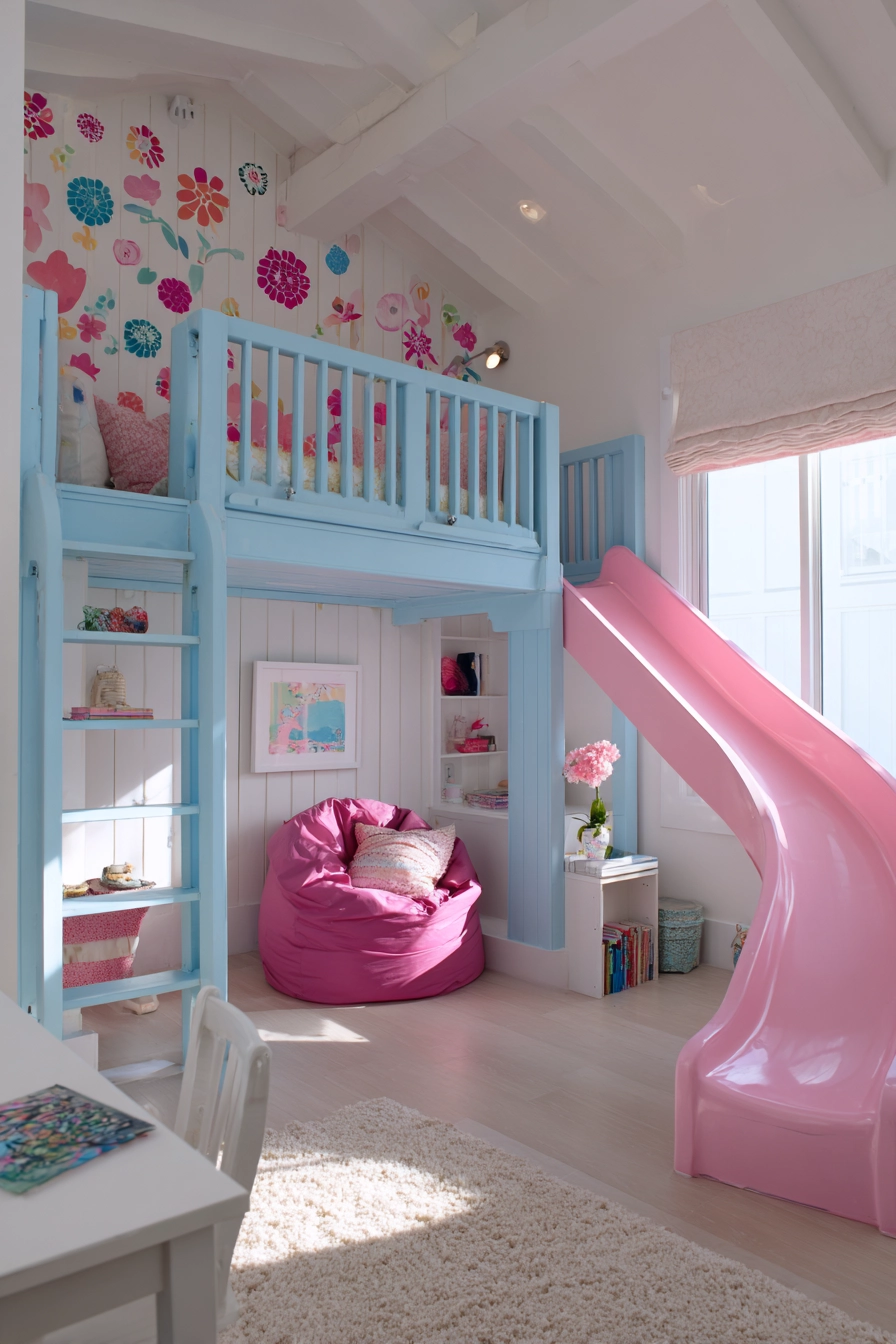 pink and blue bedroom 11