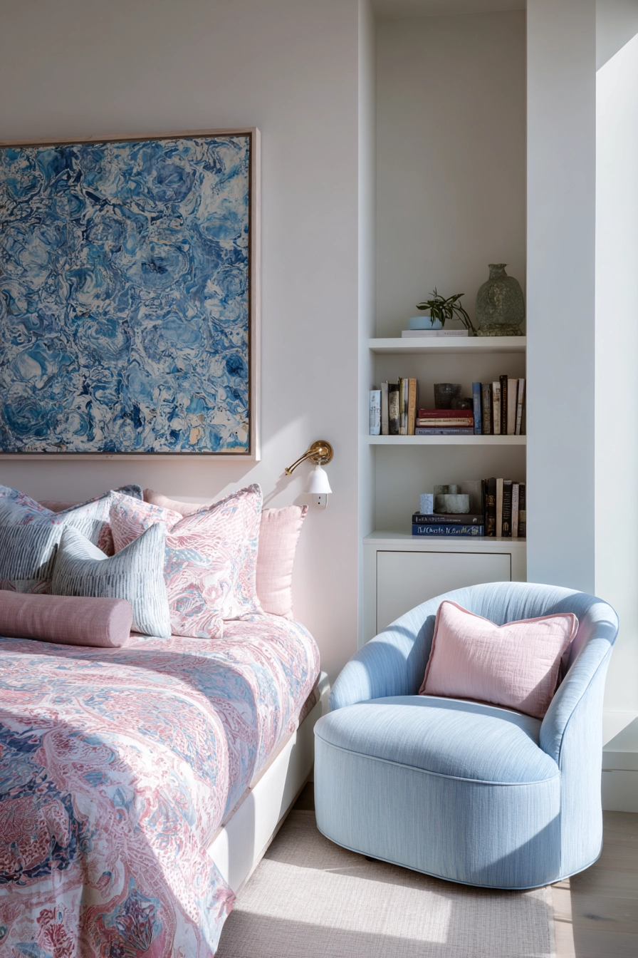 pink and blue bedroom 20