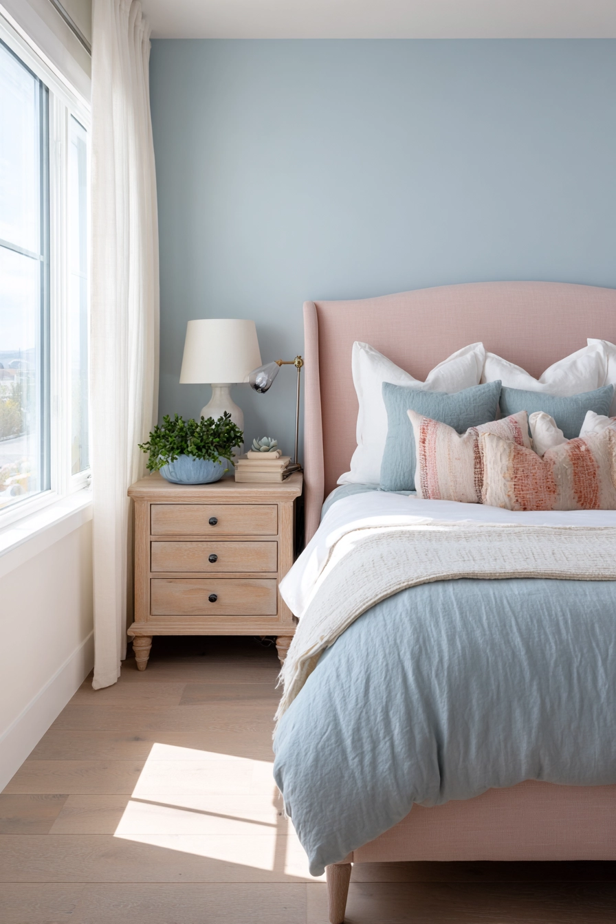 pink and blue bedroom 3