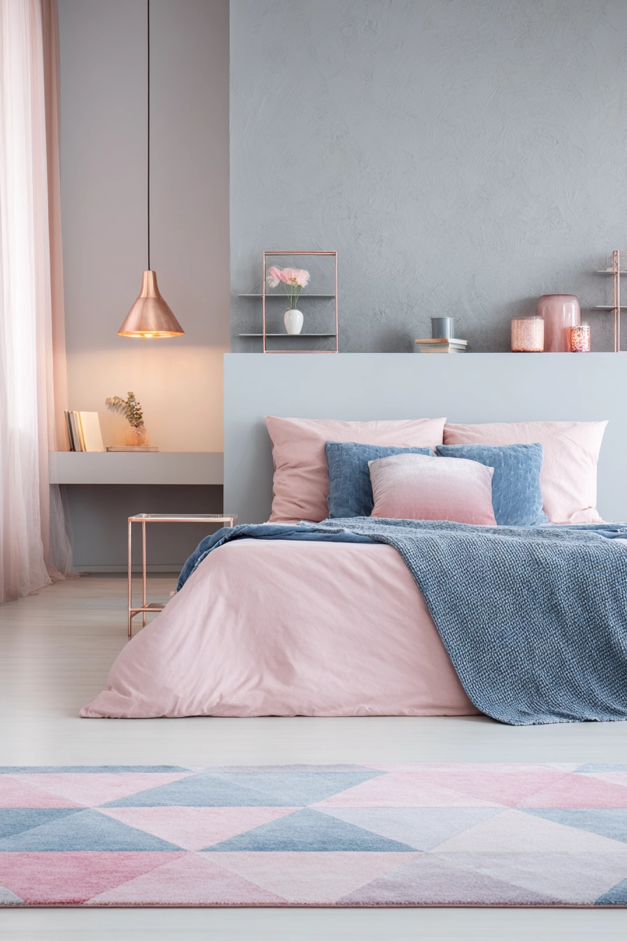 pink and blue bedroom 5