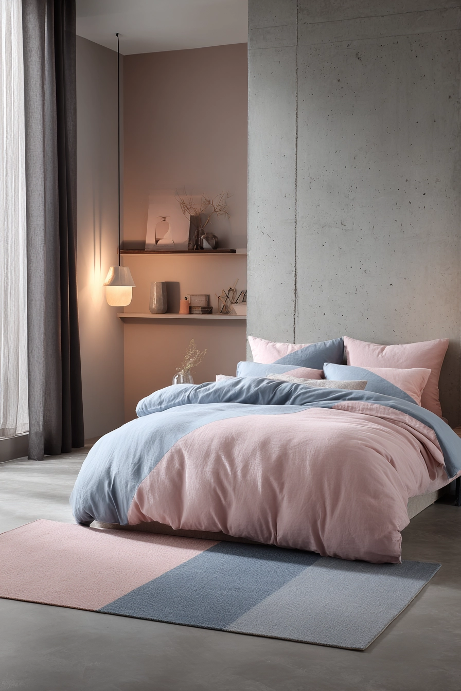 pink and blue bedroom 6