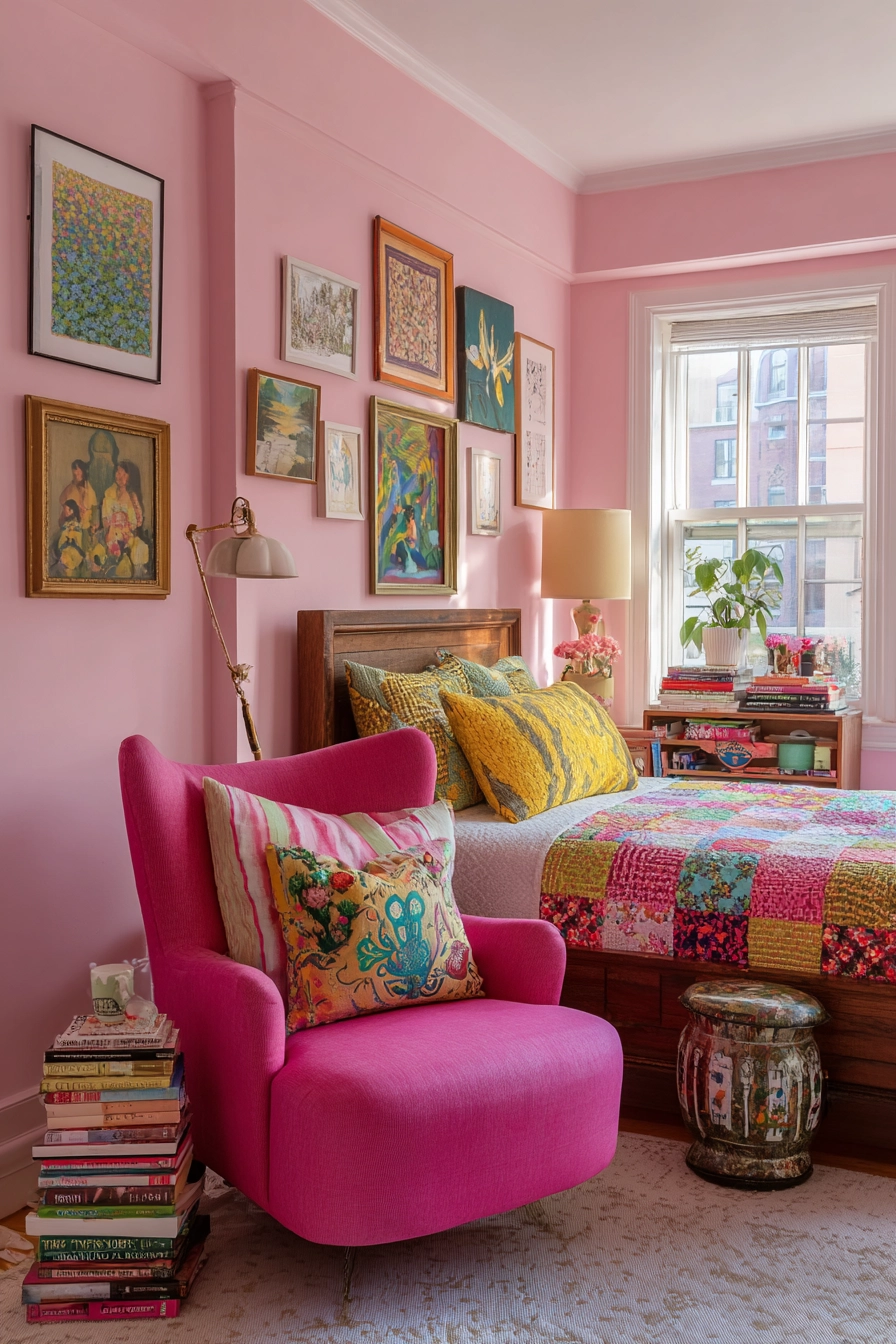 pink bedroom ideas 10