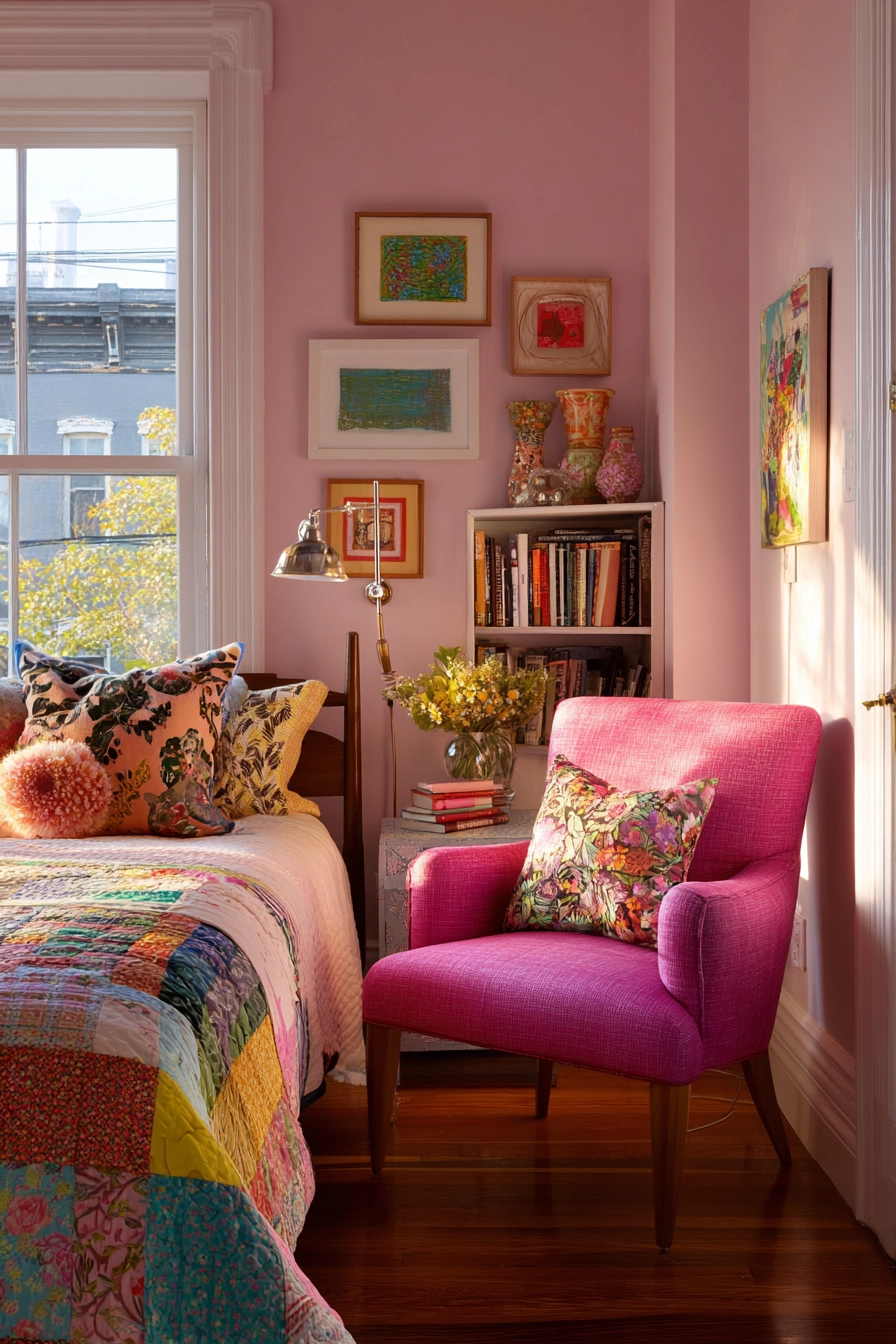 pink bedroom ideas 11