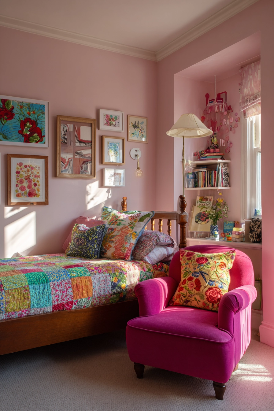 pink bedroom ideas 12