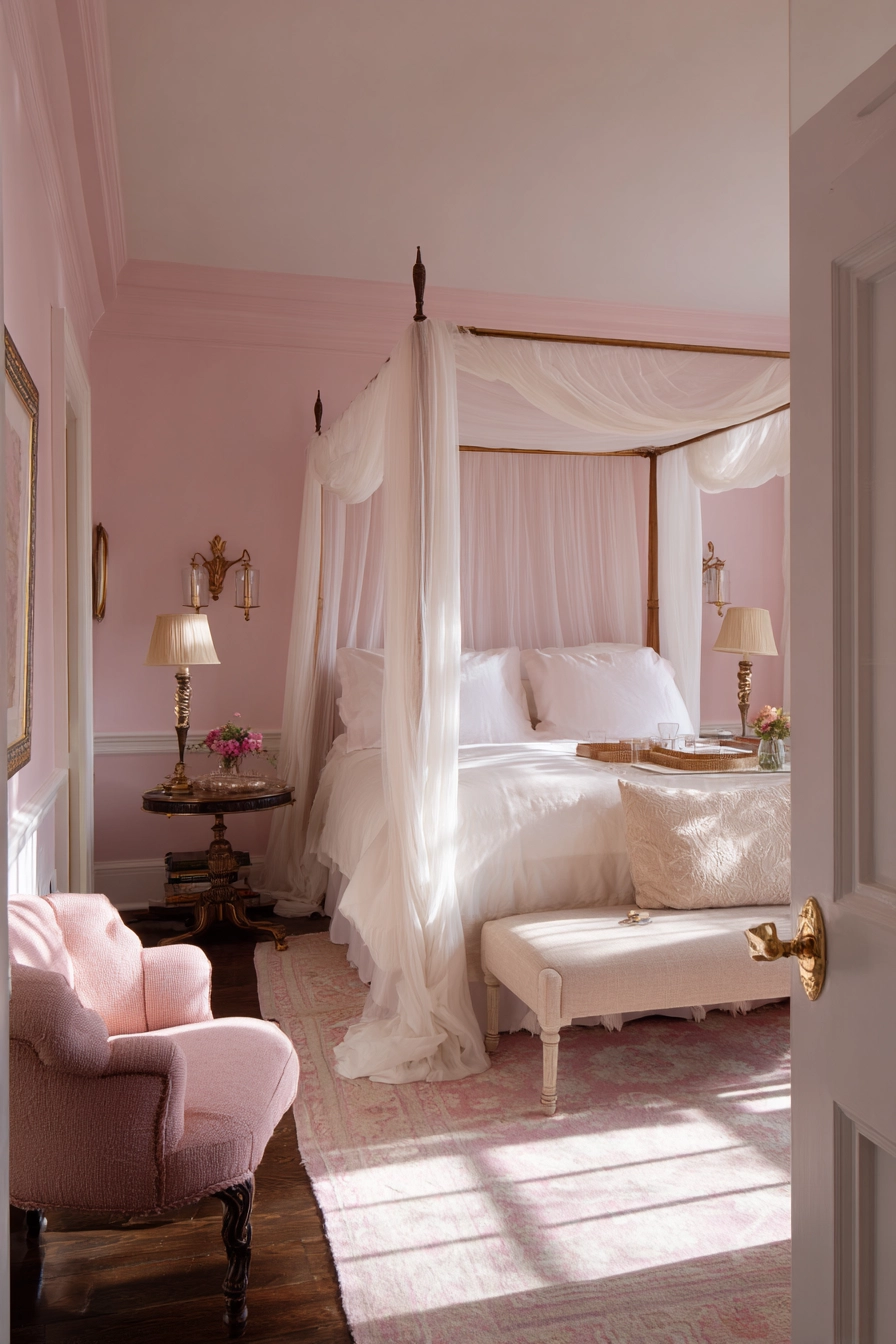 pink bedroom ideas 19