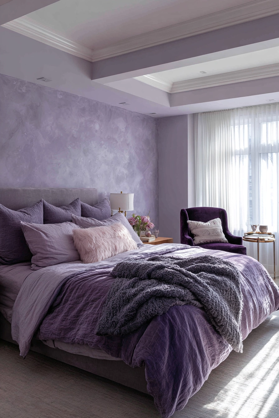 purple bedroom ideas 2