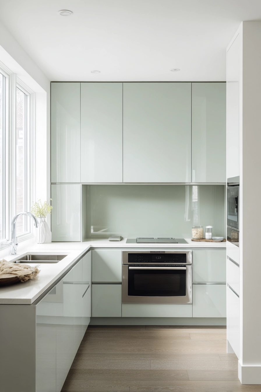 sage green kitchen 16