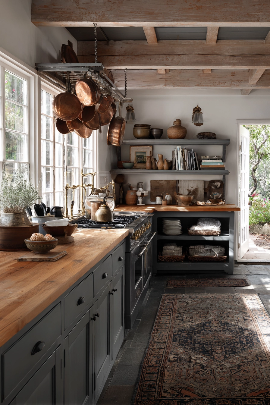 small farmhouse kitchen ideas 16