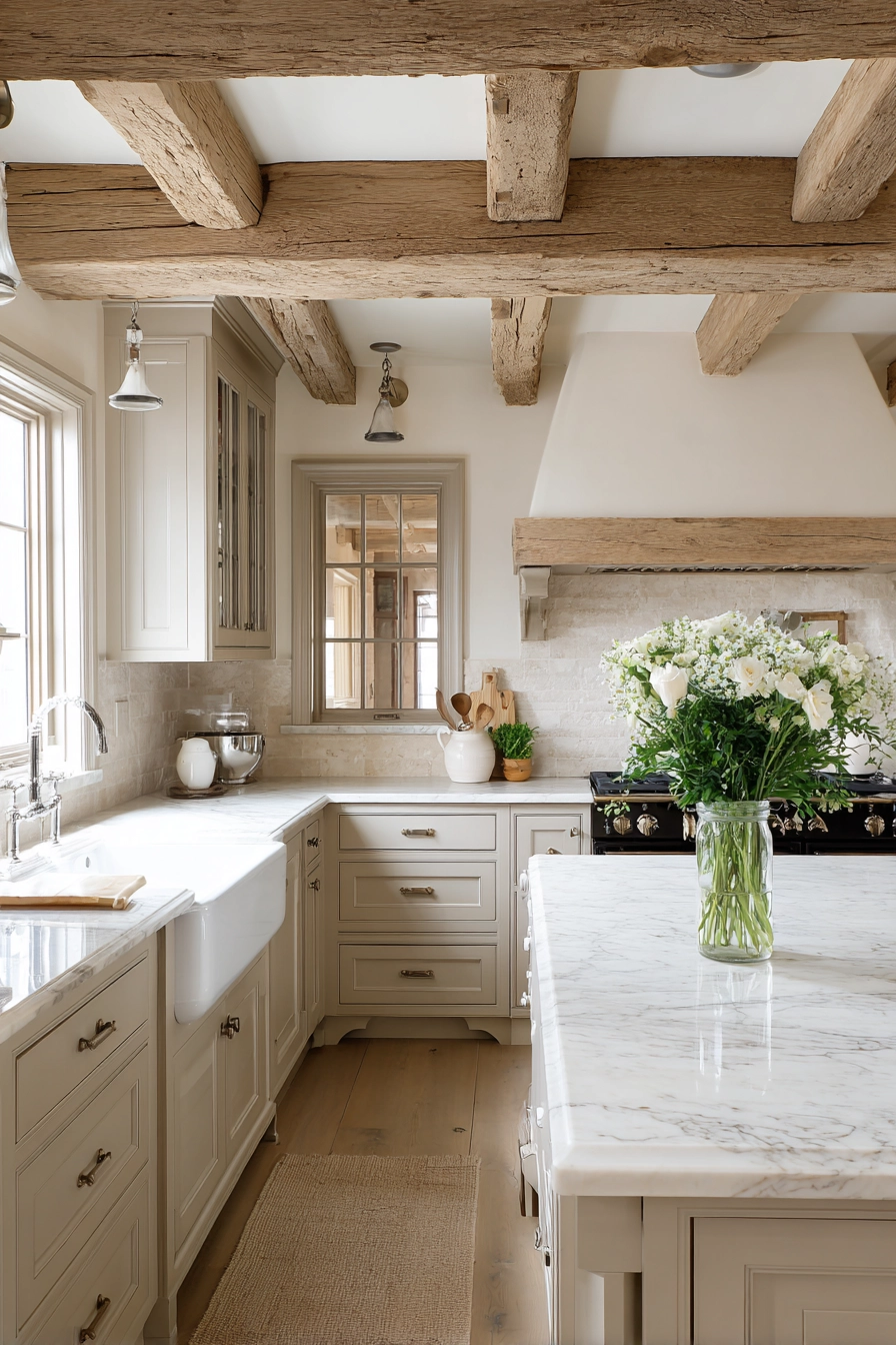 small farmhouse kitchen ideas 19