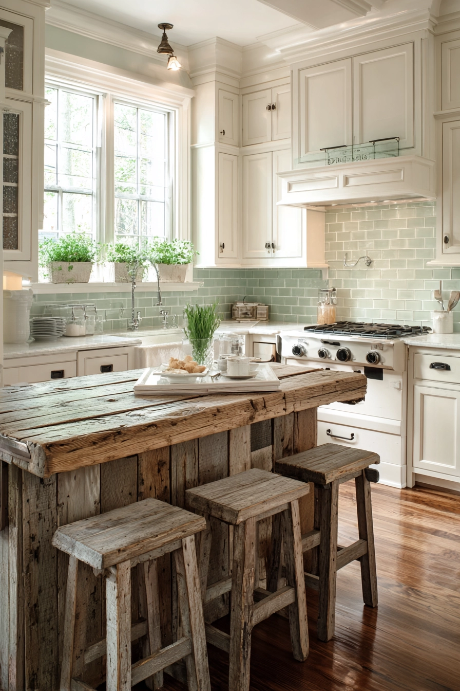 small farmhouse kitchen ideas 6