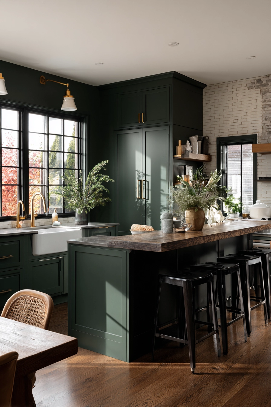 small moody kitchen 13