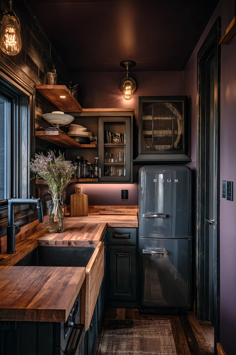 small moody kitchen 18