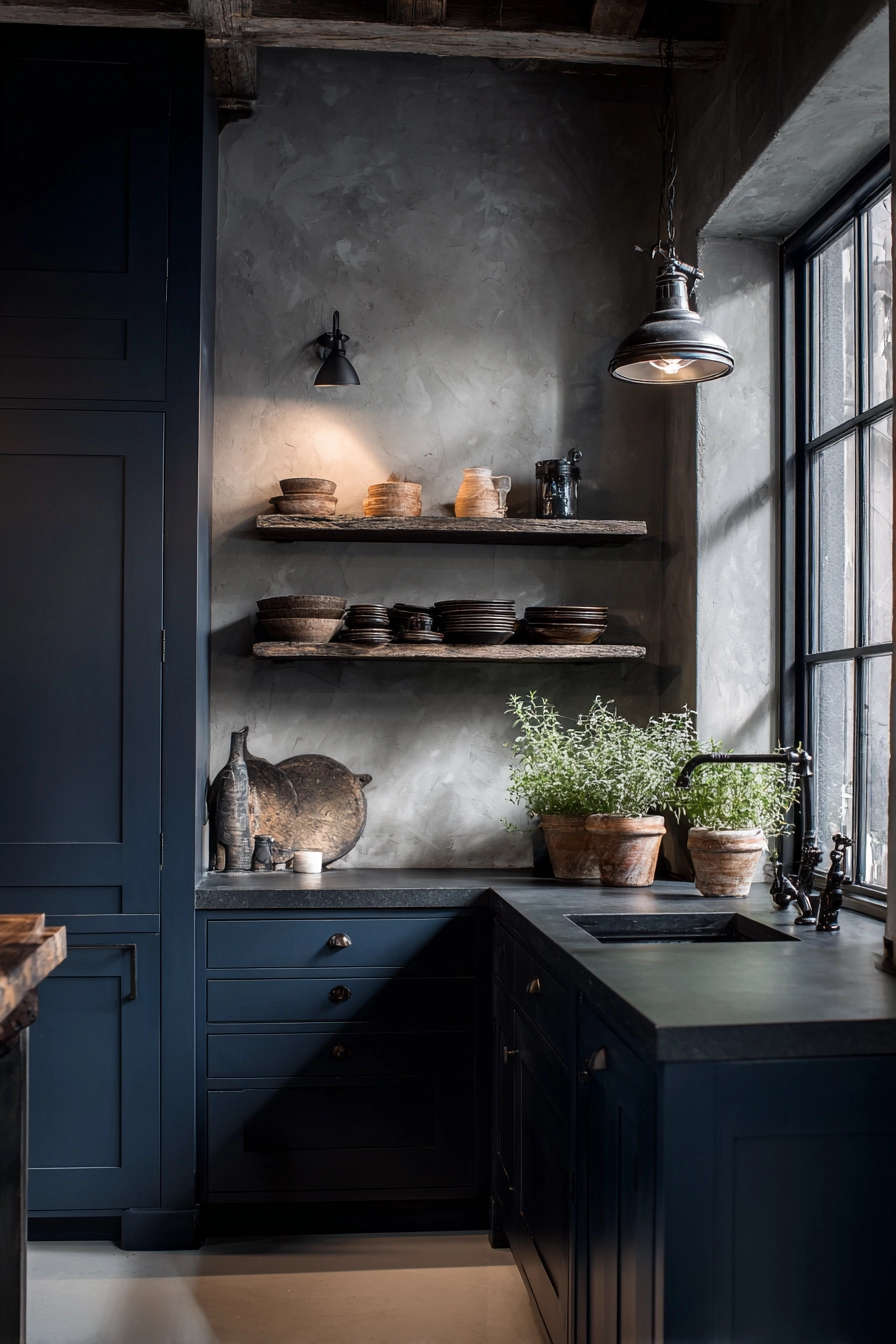 small moody kitchen 2