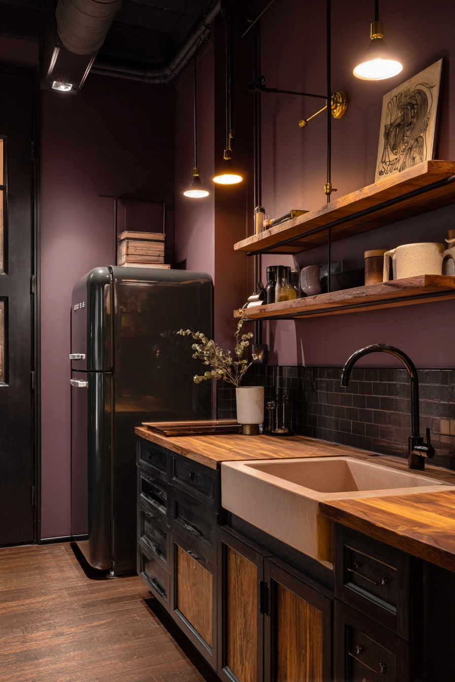 small moody kitchen 20