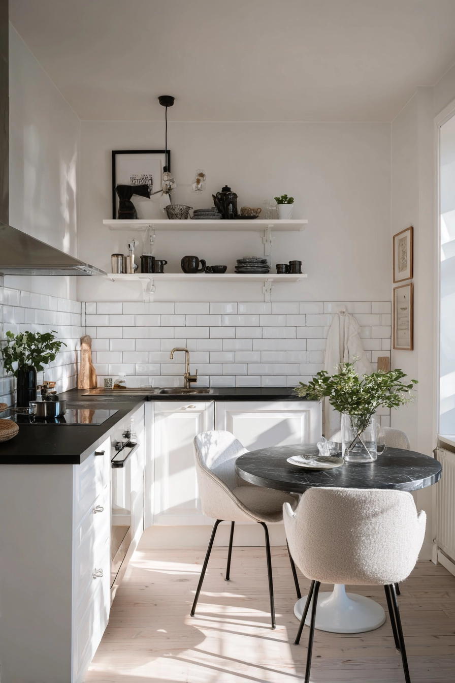 small scandinavian kitchen 12