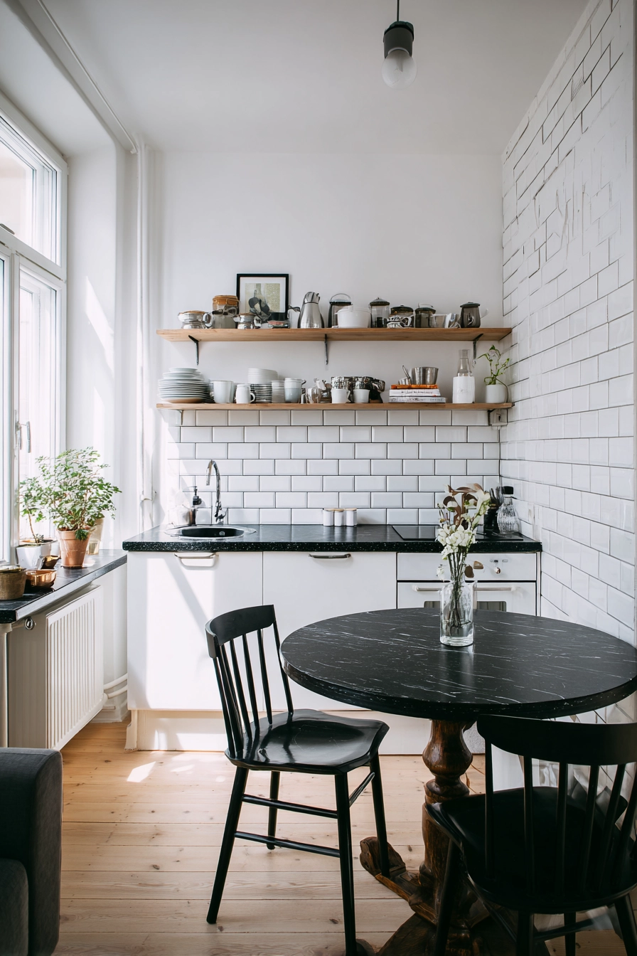 small scandinavian kitchen 9