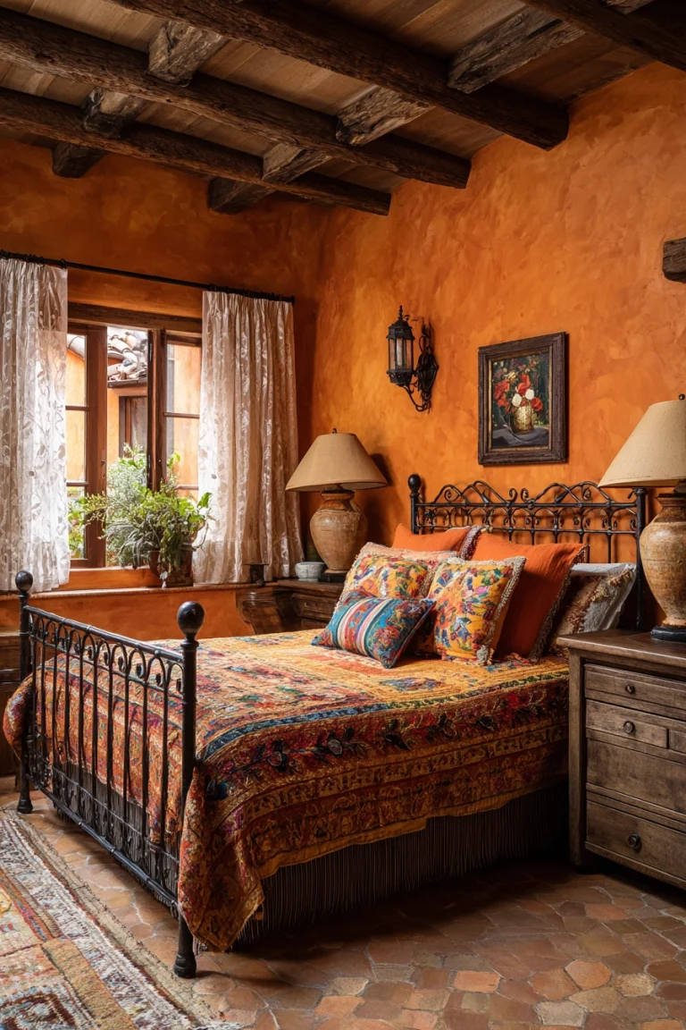 spanish style bedroom 1