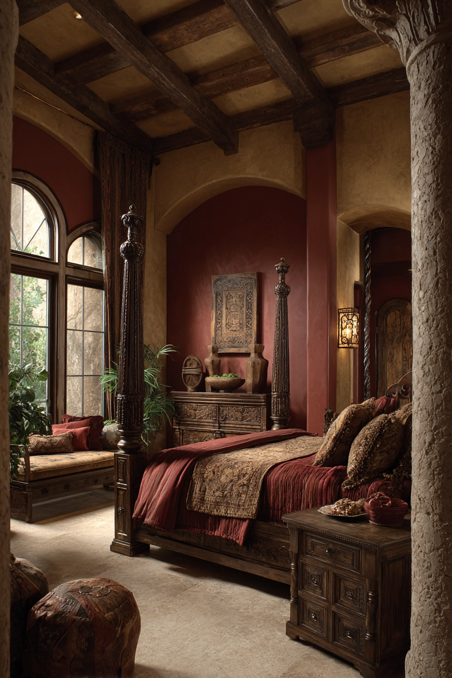 spanish style bedroom 10