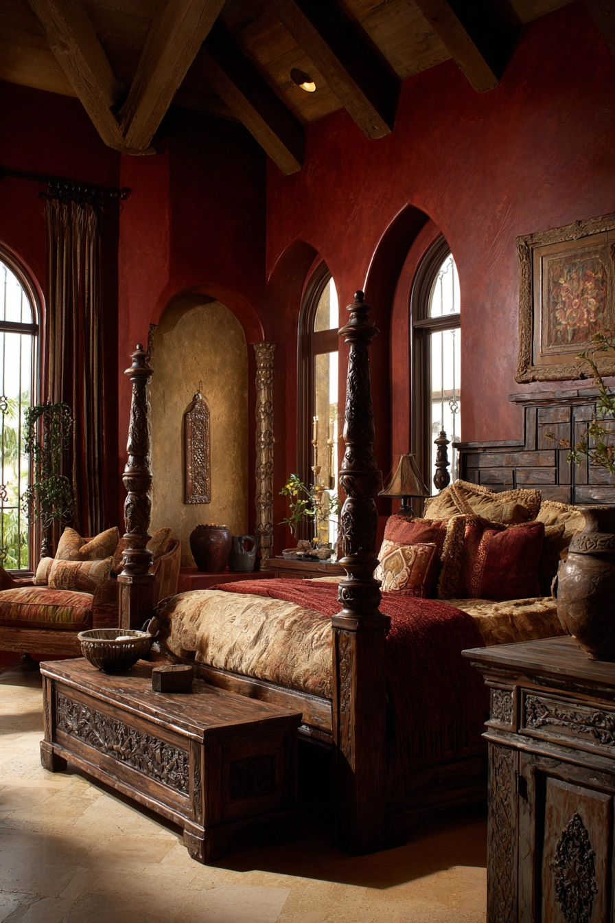 spanish style bedroom 11