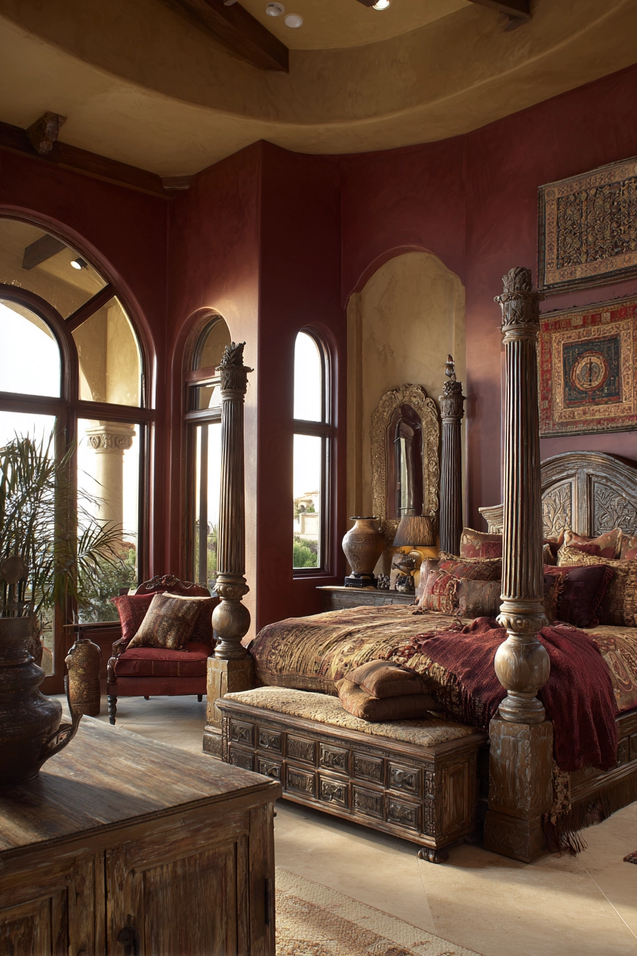 spanish style bedroom 12