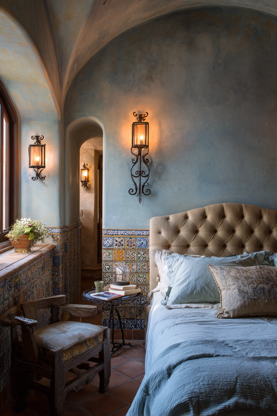 spanish style bedroom 15