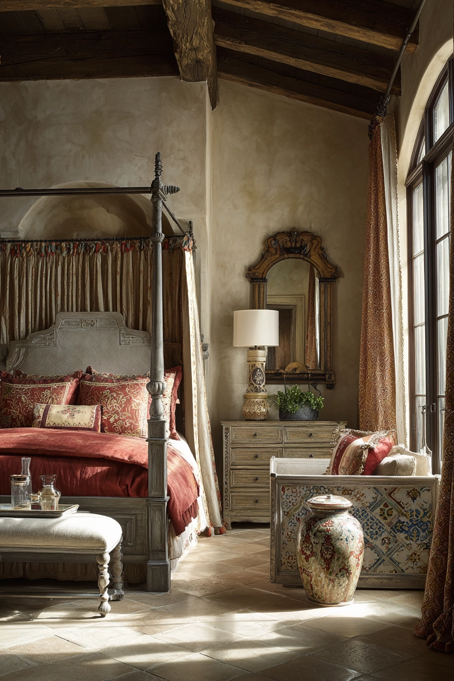 spanish style bedroom 17