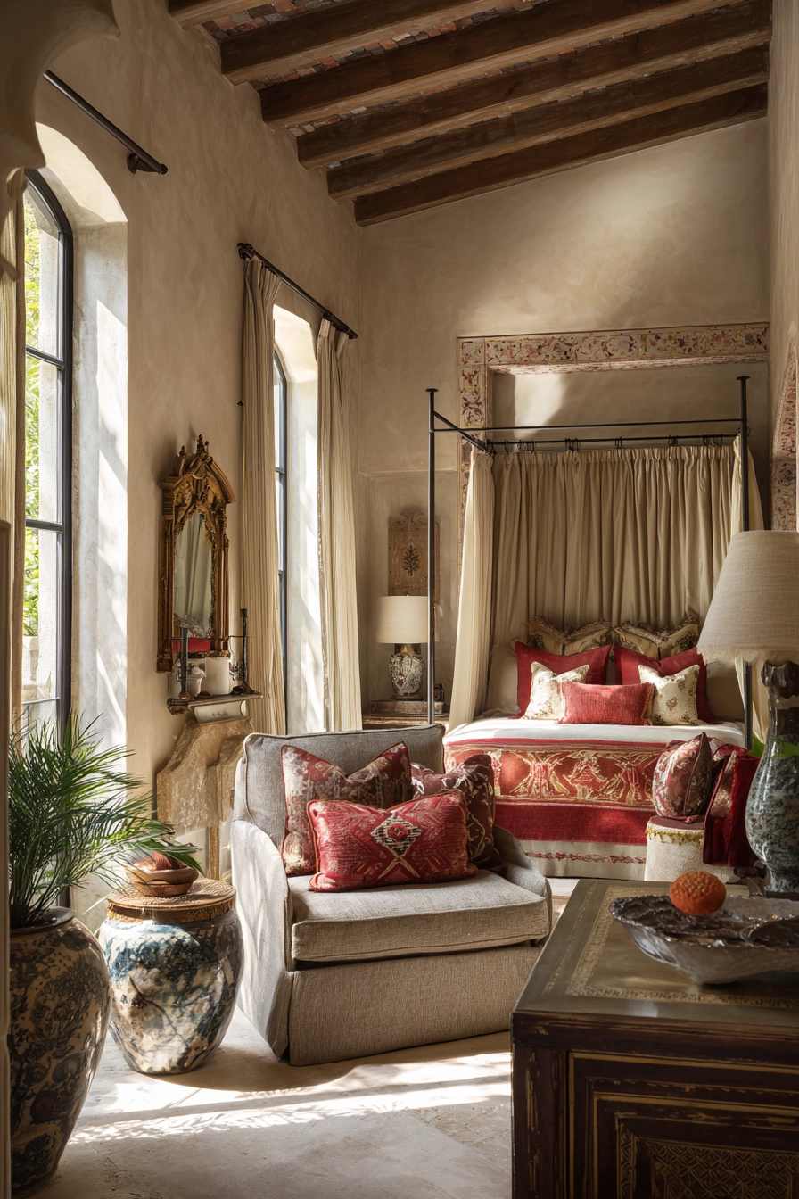 spanish style bedroom 18