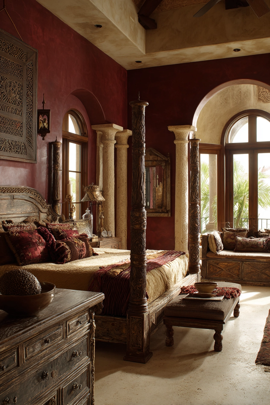 spanish style bedroom 9