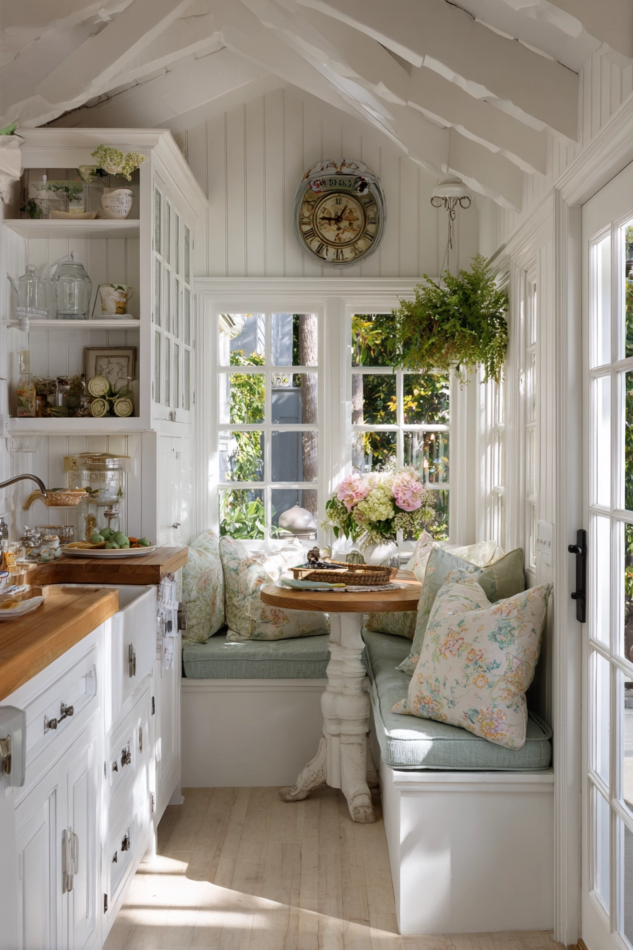 tiny cottage kitchen 12