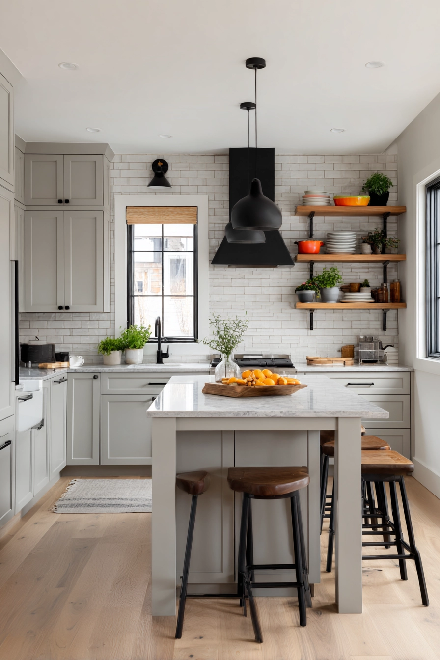 tiny cottage kitchen 14