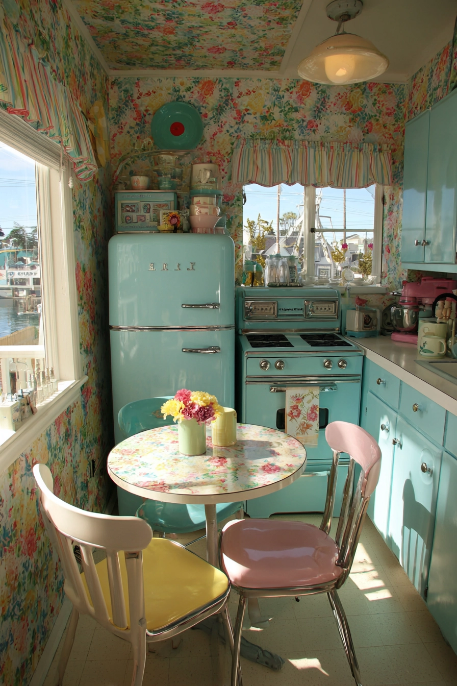 tiny cottage kitchen 18