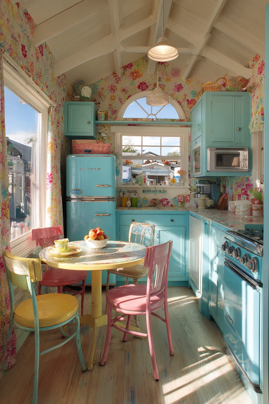 tiny cottage kitchen 19