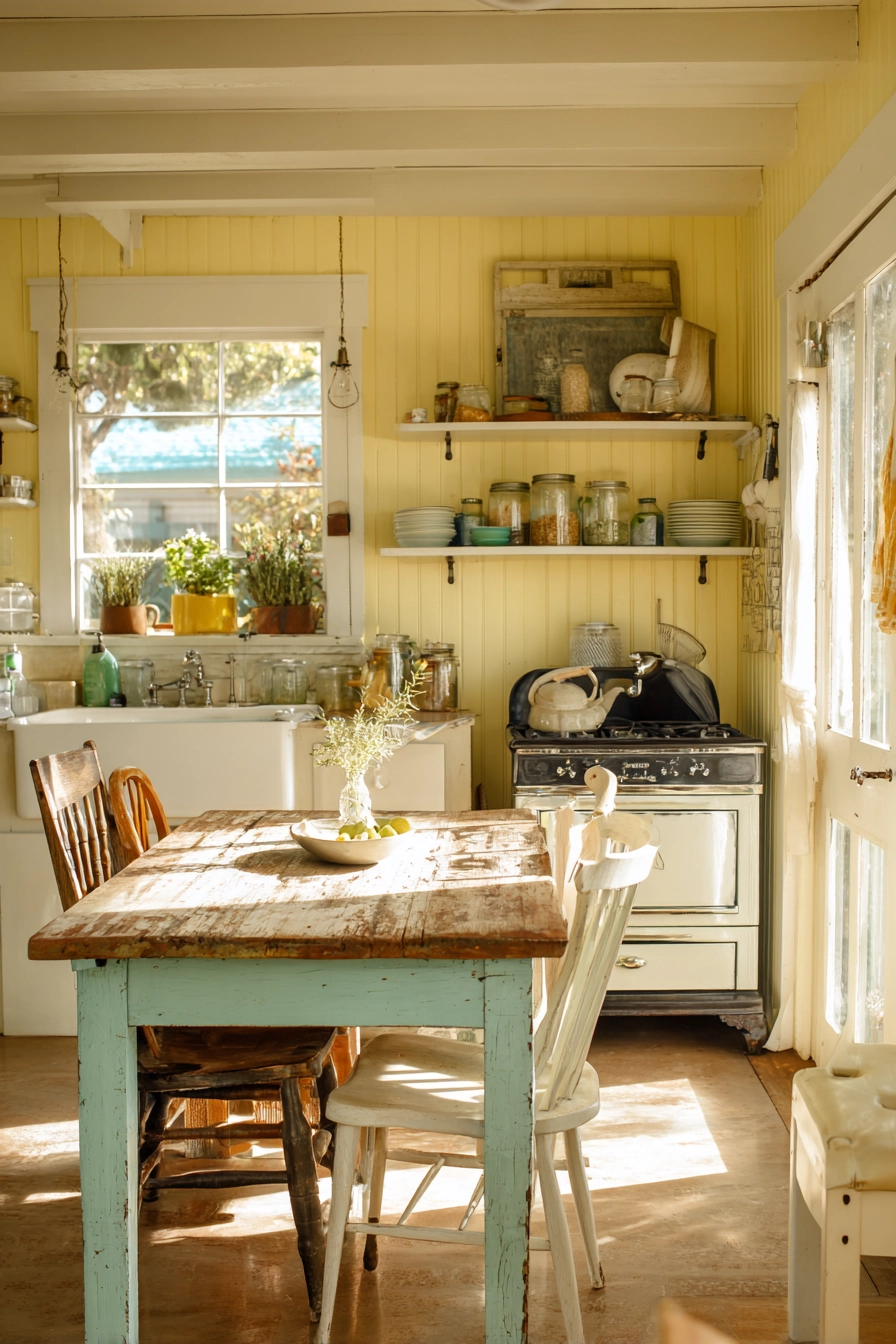 tiny cottage kitchen 8