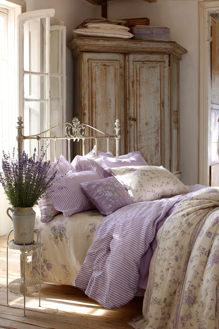 vintage cottage bedroom 18