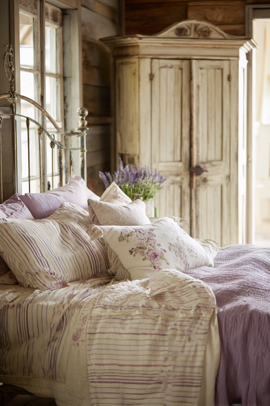 vintage cottage bedroom 20