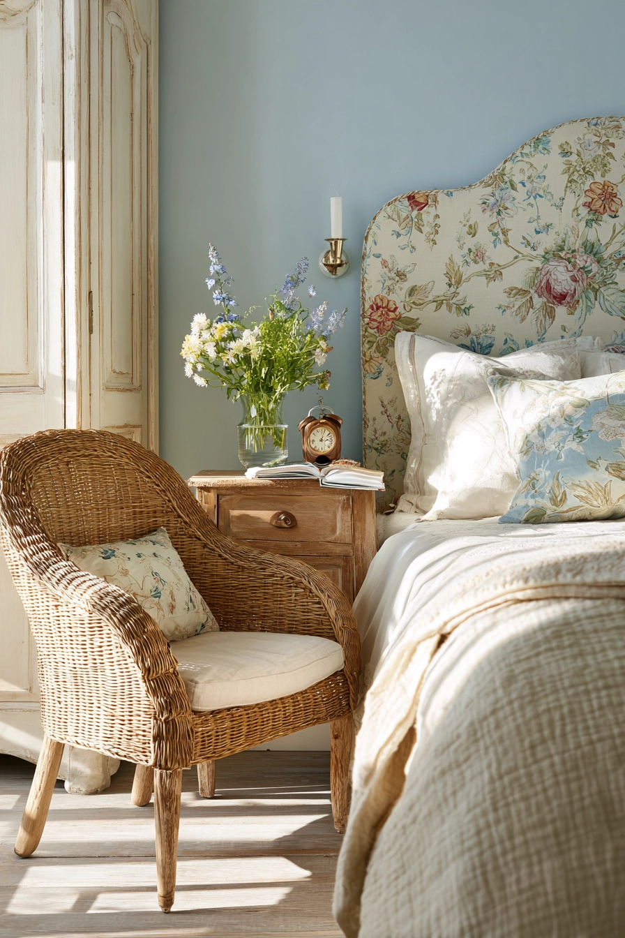 vintage cottage bedroom 9