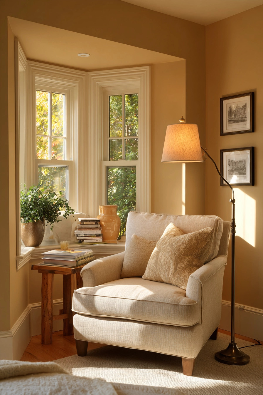 warm beige bedroom 11