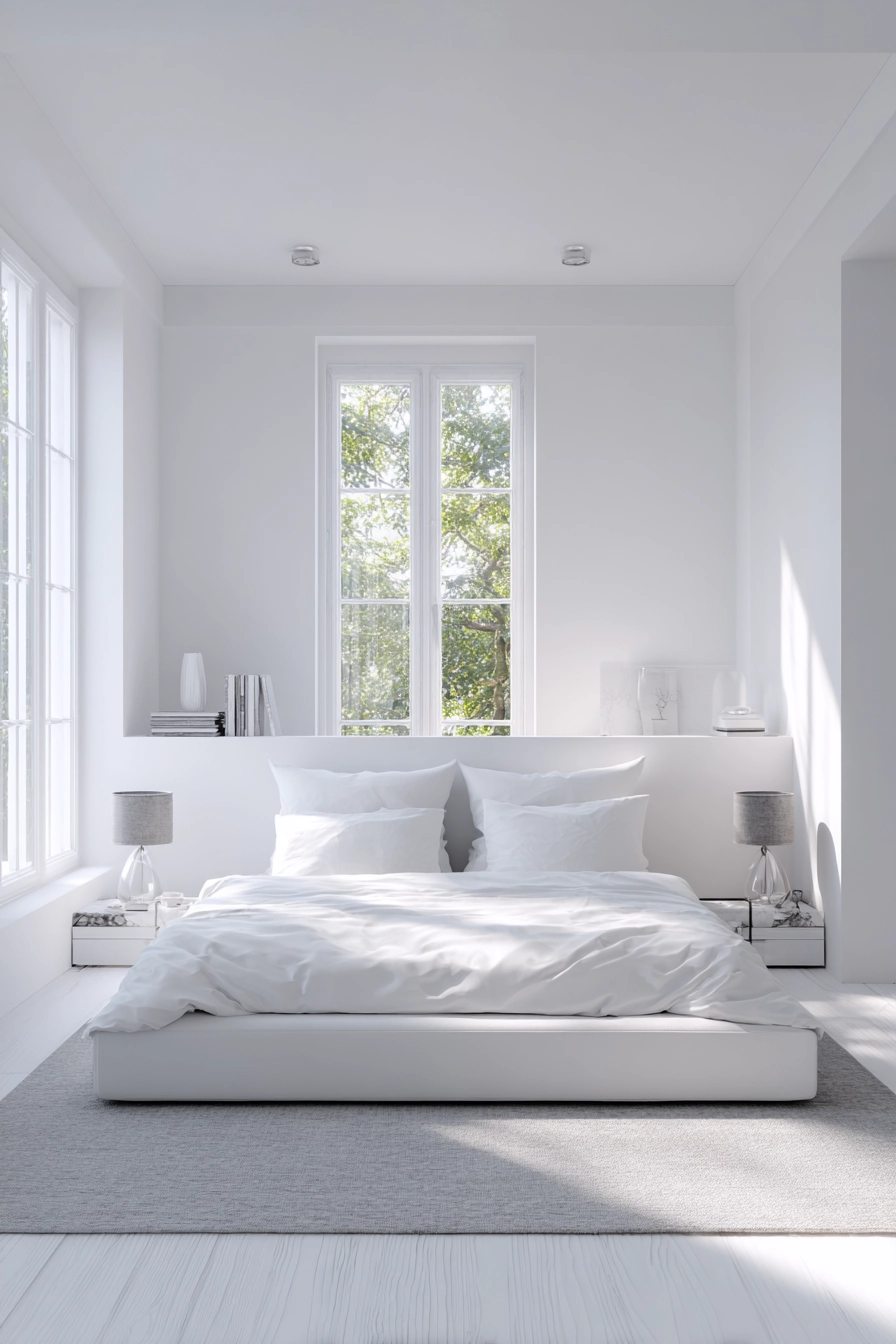 white bedroom ideas 6