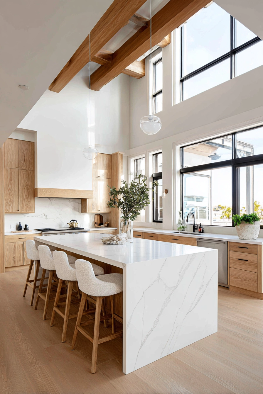 white oak and white kitchen 3