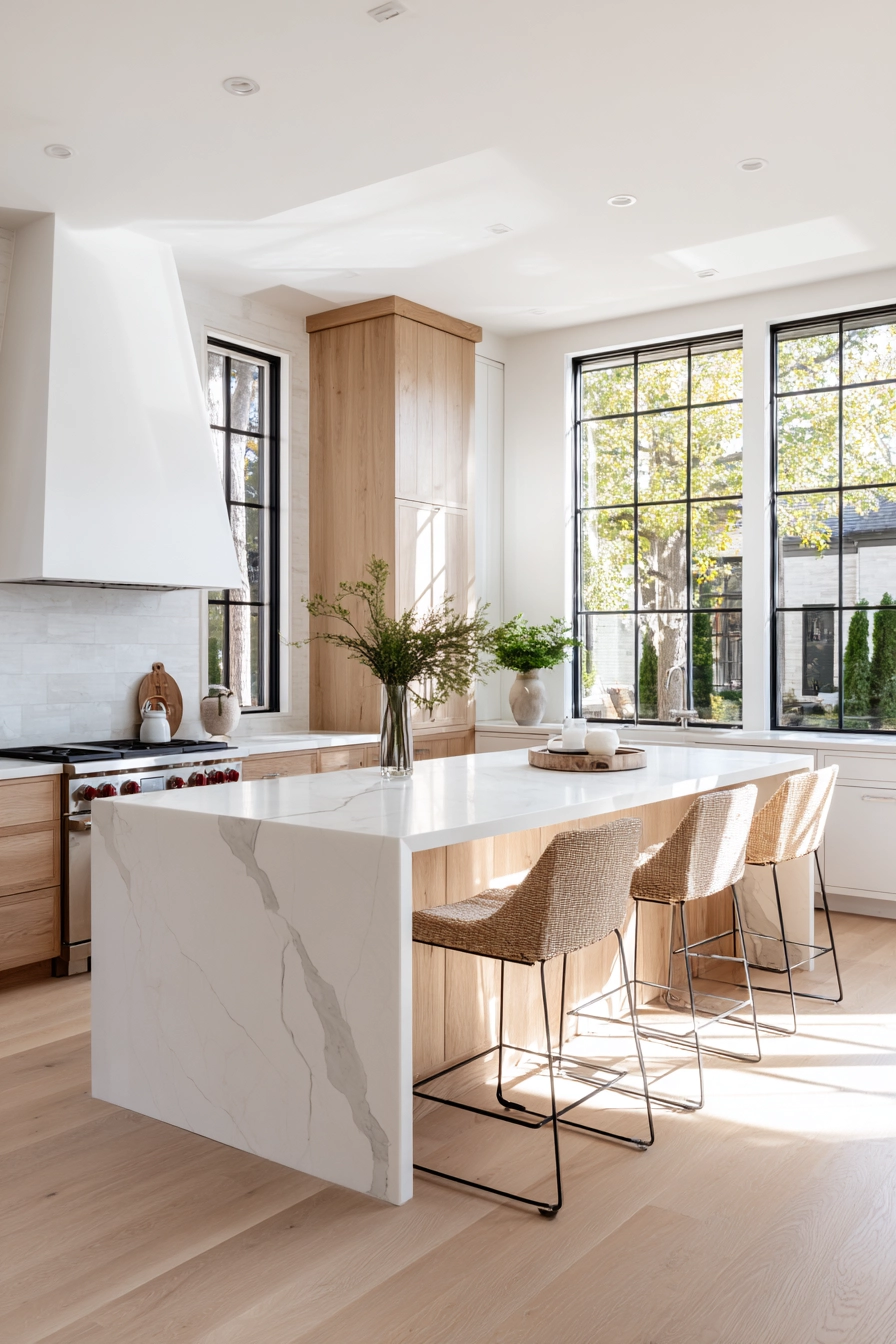 white oak and white kitchen 4