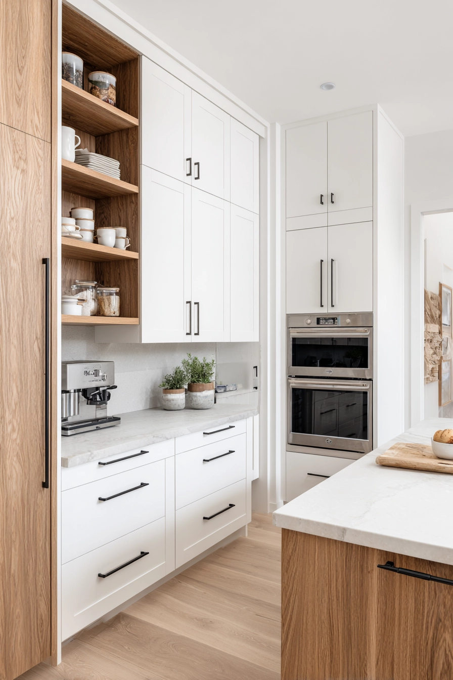 white oak and white kitchen 5