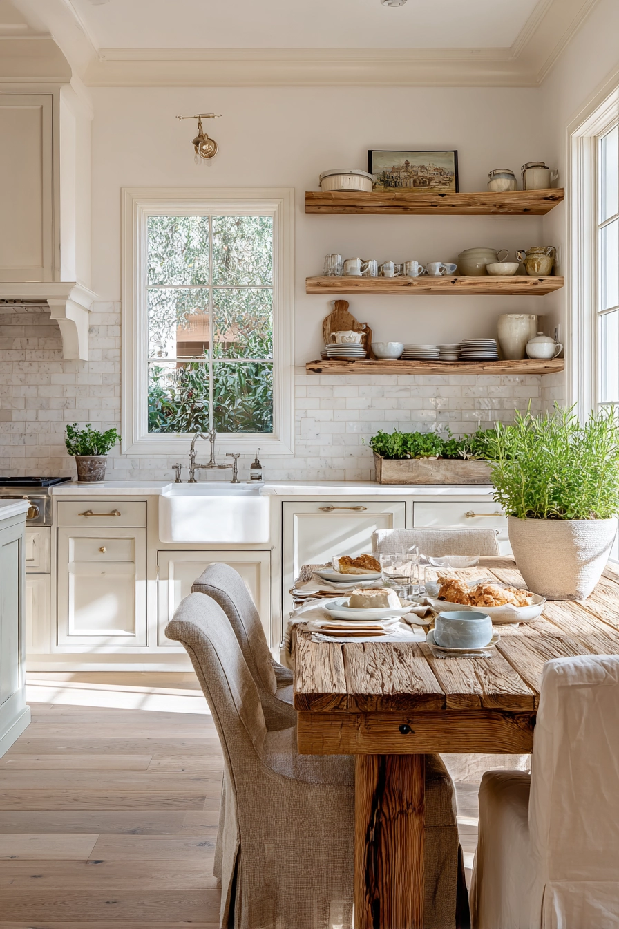 white oak and white kitchen 9